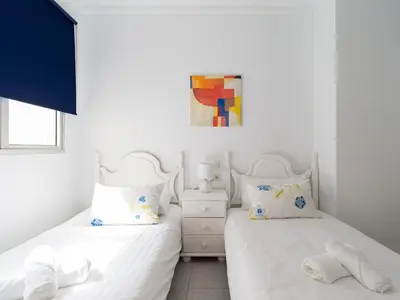 Cama o camas de una habitación en Sweet House Las Canteras