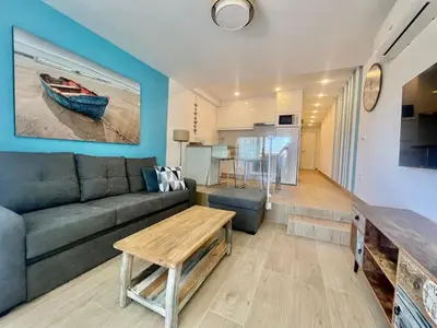 Zona de estar de PARAISO designer conditioned apartment with terrace