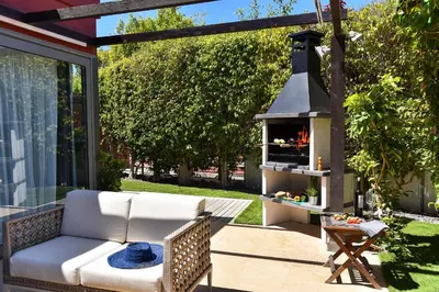 Jardín al aire libre en Top Salobre Villas by VillaGranCanaria