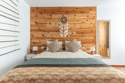 Cama o camas de una habitación en Home2Book Beautiful Sea Views San Felipe, Terrace
