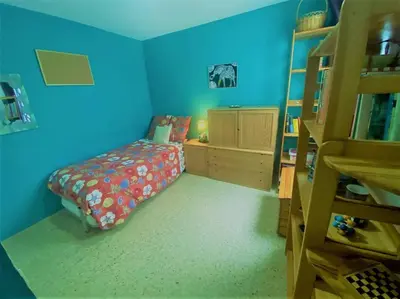 Cama o camas de una habitación en Salinetas, frente al mar y playa