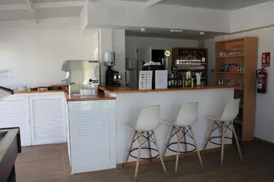 El salón o zona de bar de Canaima 307
