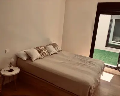 Cama o camas de una habitación en PARAISOS DE AGAETE