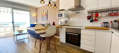 Una cocina o zona de cocina en Ca Cristina 