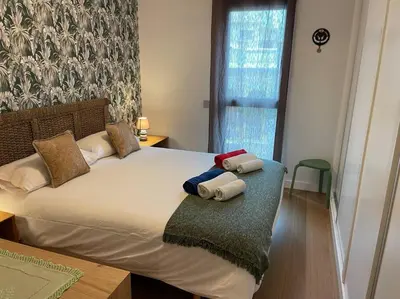 Cama o camas de una habitación en La Fontanilla, Playa de las Canteras