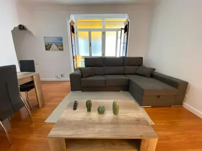 Zona de estar de Sand & Sun - 2 Bedrooms Apartment 50m beach