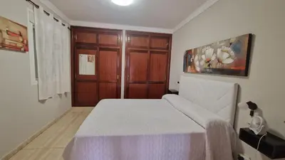Cama o camas de una habitación en Apartamento La Marisma Playa de Mogán