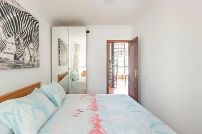 Cama o camas de una habitación en Buddha penthouse solarium+pool