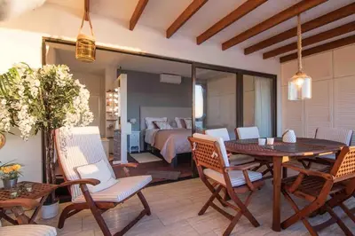 Zona de estar de Doñana 1213 &1214, lux penthouse