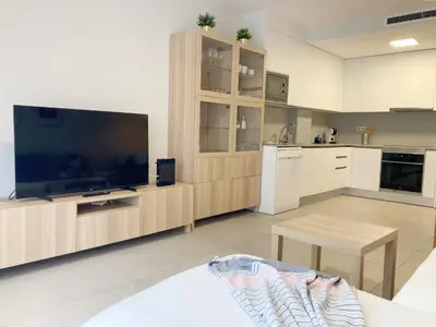 Una cocina o zona de cocina en Stylish family flat by Canary365