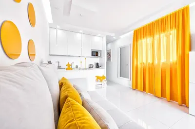 Una cocina o zona de cocina en PULPO AMARILLO