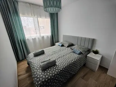 Cama o camas de una habitación en The Sound Of Ocean Waves