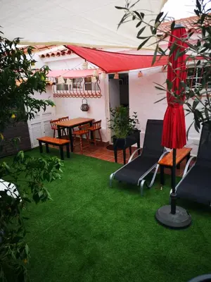Jardín al aire libre en Casa Cosy Yumbo