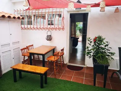 Un patio o zona al aire libre en Casa Cosy Yumbo