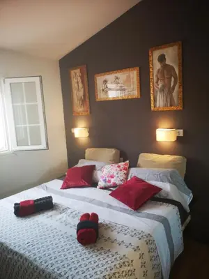 Cama o camas de una habitación en Casa Cosy Yumbo