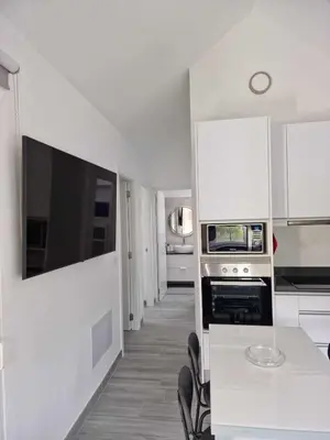 Una cocina o zona de cocina en Modern Garden Chalet 3 BR by Canarias prime homes