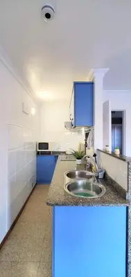 Una cocina o zona de cocina en Sea views, relax, Maspalomas, enjoy!