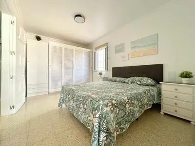 Cama o camas de una habitación en Sea views, relax, Maspalomas, enjoy!