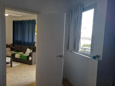 Cama o camas de una habitación en La Marea Azul