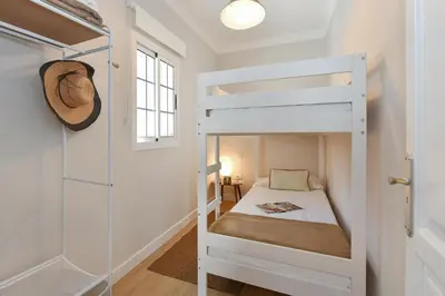 Cama o camas de una habitación en Casa Nena by VillaGranCanaria