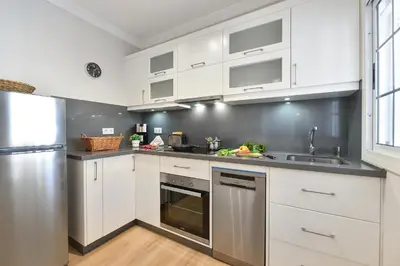 Una cocina o zona de cocina en Casa Nena by VillaGranCanaria