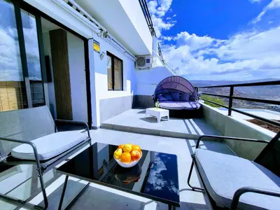 Un balcón o terraza de Cactus Apartment