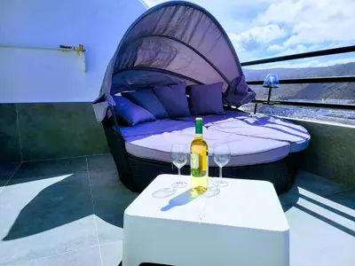 Un balcón o terraza de Cactus Apartment