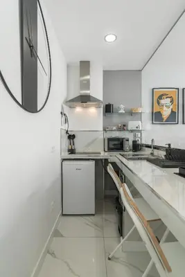 Una cocina o zona de cocina en Canteras Beach