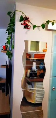 Una cocina o zona de cocina en Most sunny days on Gran Canaria