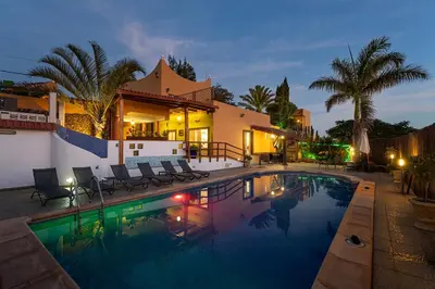 Piscina en o cerca de Villa la Atlantida