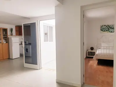 Cama o camas de una habitación en El Caramelito 3