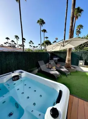 Piscina en o cerca de Chalet Afrika con Jacuzzi