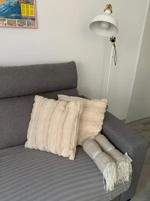 Cama o camas de una habitación en Los molinos 1983