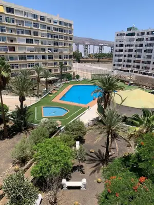 Piscina en o cerca de Los molinos 1983