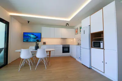 Una cocina o zona de cocina en Paraisos de Agaete Paramount views