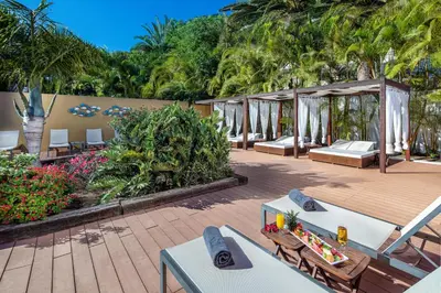 Jardín al aire libre en Hotel Gran Canaria Princess - Adults Only