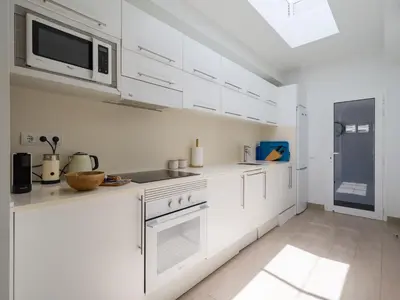 Una cocina o zona de cocina en Bungalow en Playa del Inglés