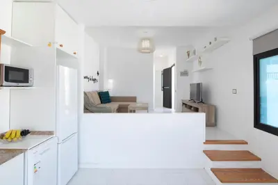 Una cocina o zona de cocina en Brisa del Mar - Spectacular sea views from the accommodation