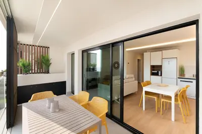 Una cocina o zona de cocina en Vivelorural Agaete 2D infinity pool & great views