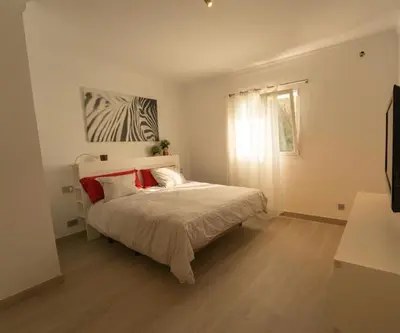 Cama o camas de una habitación en Finca Artiles