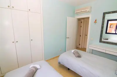 Cama o camas de una habitación en Bahia Meloneras 67 - 3 beds -