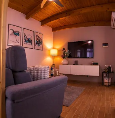 Zona de estar de LOFT en zona Puerto Las Palmas de Gran Canaria