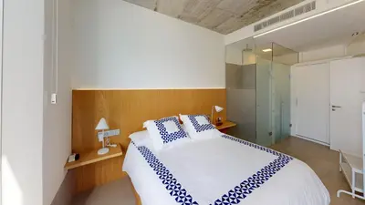 Cama o camas de una habitación en Casa de Las Nieves by Airnest