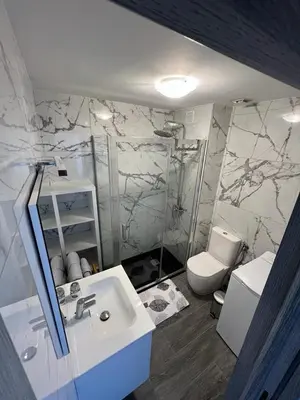 Un baño de Mr Jumbo