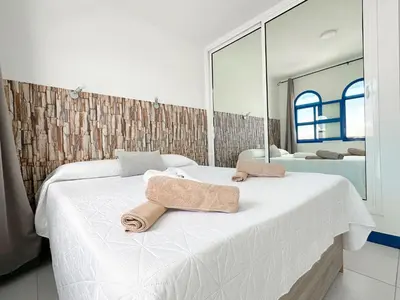 Cama o camas de una habitación en Oriana Playmar 224