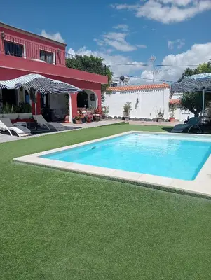 Piscina en o cerca de Sunset and oceanview 1 bedroom apartment with shared pool