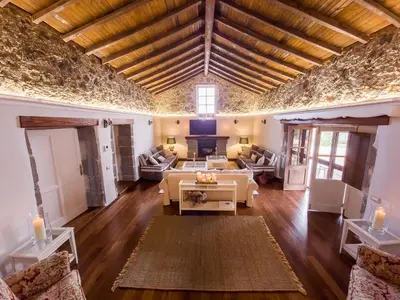 Zona de estar de Finca Los Ángeles