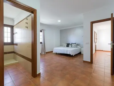 Cama o camas de una habitación en CASA LA MAJORERA