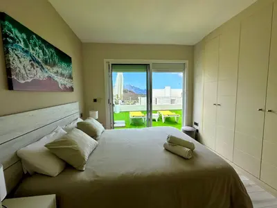 Cama o camas de una habitación en Agaete Sunset