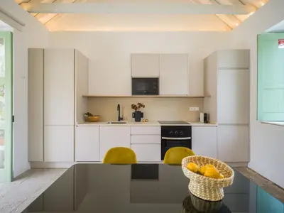Una cocina o zona de cocina en Agroturismo Suites Hacienda los Olivos